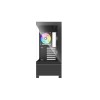 Case|XILENCE|XG172|MidiTower|Case product features Fan control panel/Transparent panel|Not included|Colour Black|XG172