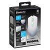 WIRELESS MOUSE DEFENDER PANDORA RF WHITE 3200dpi 7P