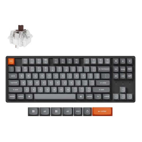 KEYBOARD WRL K8 MAX RGB/BLACK K8M-J3 ...