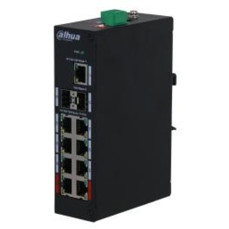 Switch|DAHUA|PoE ports 8|PFS3211-8GT-120-V2