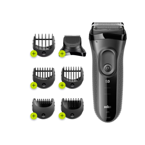 Braun Shave&Style Shaver | 3000BT Series 3 | Operating time (max) 45 min | NiMH | Black