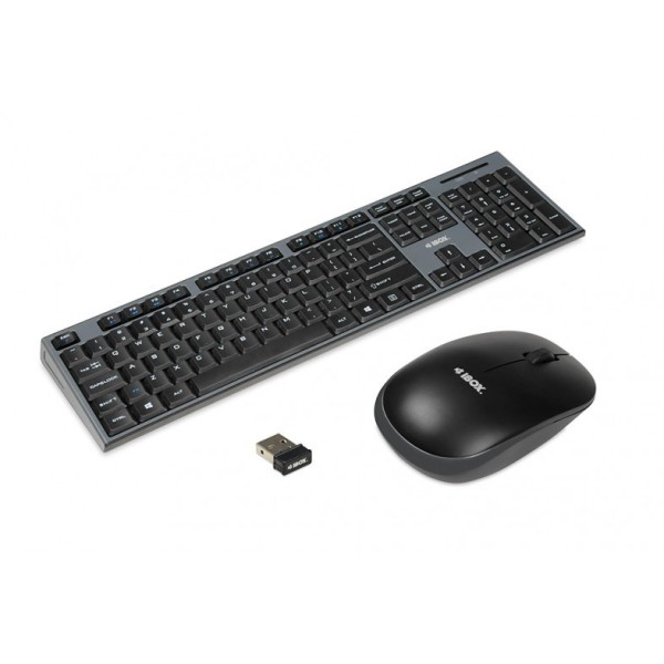 iBox IKMS606W keyboard RF Wireless English ...