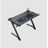 Onex | RGB Gaming Desk w/Cup holder, headset hook, Gamepad holder, 114cm(w) | GD1200Z | Black