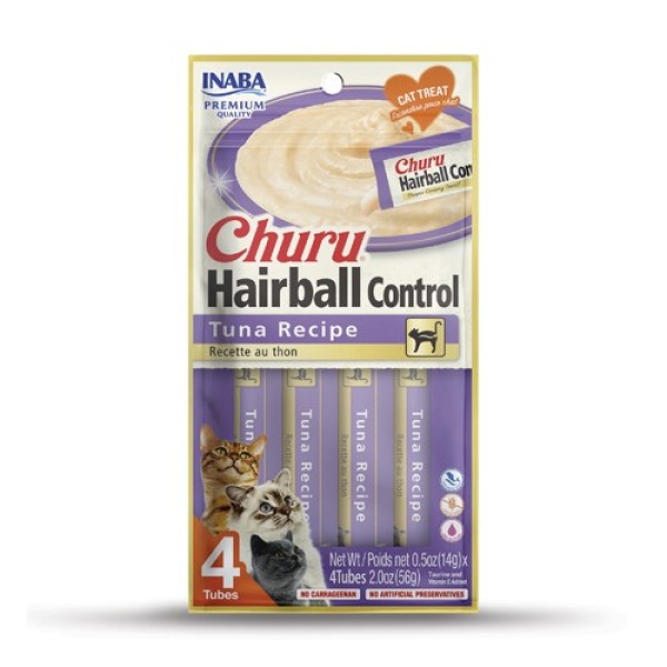 INABA Churu Hairball Tuna cat treat ...