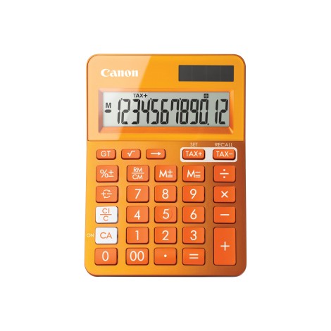 CANON LS-123K-MOR Calculator Orange