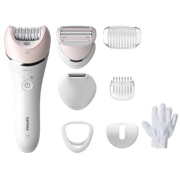 Philips Epilator Series 8000 BRE721/00 Wet ...