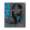 HEADSET GAMING G432/BLACK 981-000770 LOGITECH
