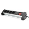 Digitus | Office Power Strip | DA-70614 | Silver/Black