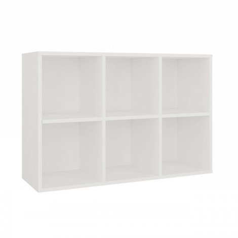 MALAX MINI 2X3 WHITE BOOKCASE