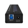 Raidsonic | 10 port USB 3.0 Hub | Icy Box IB-AC6110