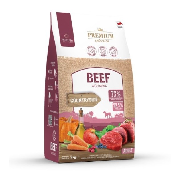 POKUSA Premium Selection Beef Adult - ...