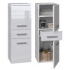 Topeshop NEL V DDS BIEL POŁ bathroom storage cabinet White