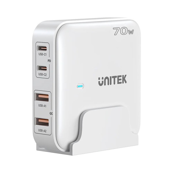 GaN network charger - Unitek P1228AWH01-EU ...