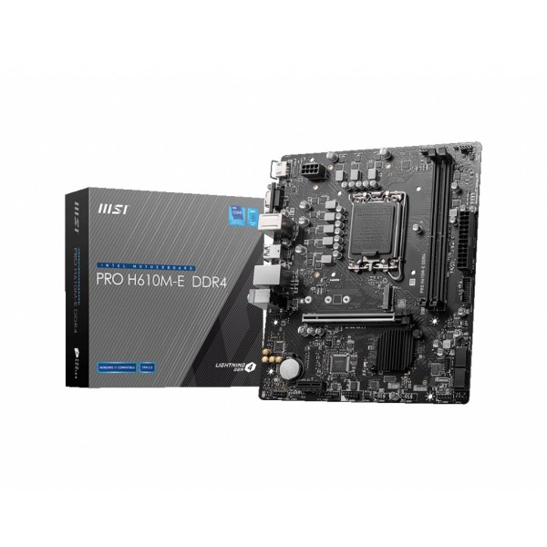 MSI PRO H610M-E DDR4 motherboard Intel ...