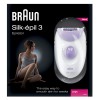 Braun Epilator Silk-Epil 3 SE3170 L Bulb lifetime (flashes) Not applicable Number of power levels 2 White/Purple