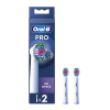 Oral-B | Replaceable Toothbrush Heads | PRO 3D White refill | Heads | Does not apply | Number of brush heads included 2