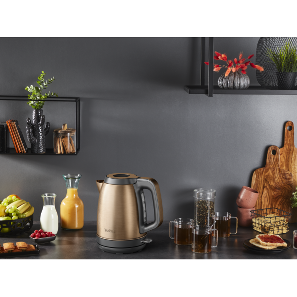Tefal KI280G10 Coppertinto Kettle, copper/black