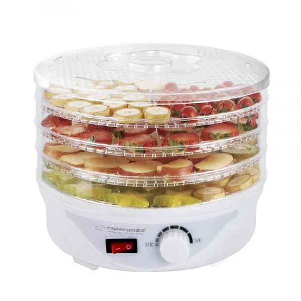 Esperanza EKD003 food dehydrator Transparent, White ...