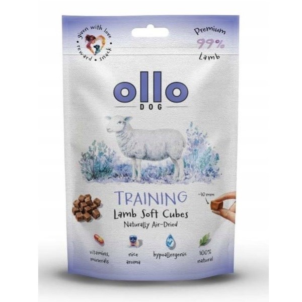 OLLO Air Dried Training Lamb Cubes ...