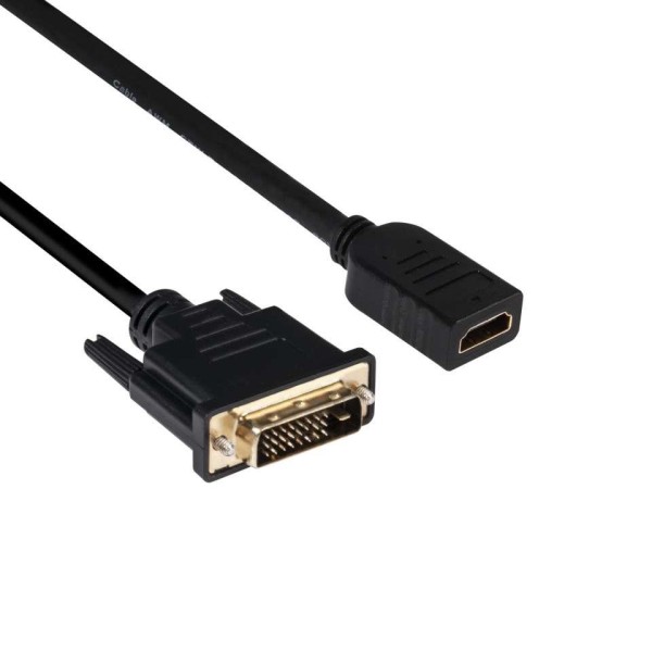 CABLE DVI-D TO HDMI 2M/M/F CAC-1211 ...