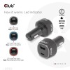 NB CHARGER CAR USB+USB-C/63W CAC-1922 CLUB3D