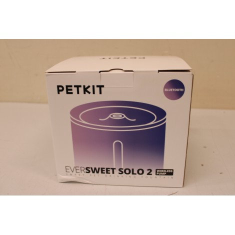 SALE OUT. Petkit P4114 (CT-W2) Eversweet Solo 2 Fountain, White | PETKIT | Smart Pet Drinking Fountain | Eversweet Solo 2 | Capacity 2 L | Filtering | Material Plastic | White | DEMO, DAMAGED PACKAGING