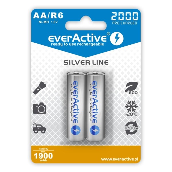 Rechargeable batteries everActive Ni-MH R6 AA ...