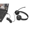 Lenovo | USB-A Stereo Headset with Control Box | Wired | On-Ear