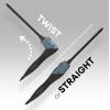 TO-2002 Progloss Diverse 11mm Extra Long Corkscrew Cur | Revamp TO-2002 Progloss Diverse 11mm Extra Long Corkscrew Cur | Revamp