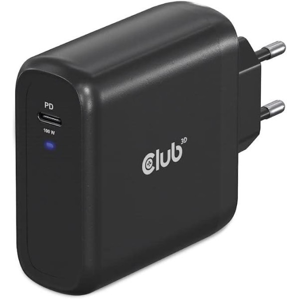 MOBILE TRAVEL CHARGER USB-C/100W CAC-1908EU CLUB3D