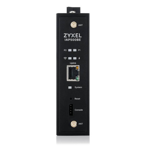 Access Point Wi-Fi 7 Zyxel IAP500BE-EU0101F BE5000, Dual Radio 2x2 MU-MIMO, PoE+ (802.3at), Industrial AP, montaż DIN Rail , Standalone/Nebula Cloud Managed