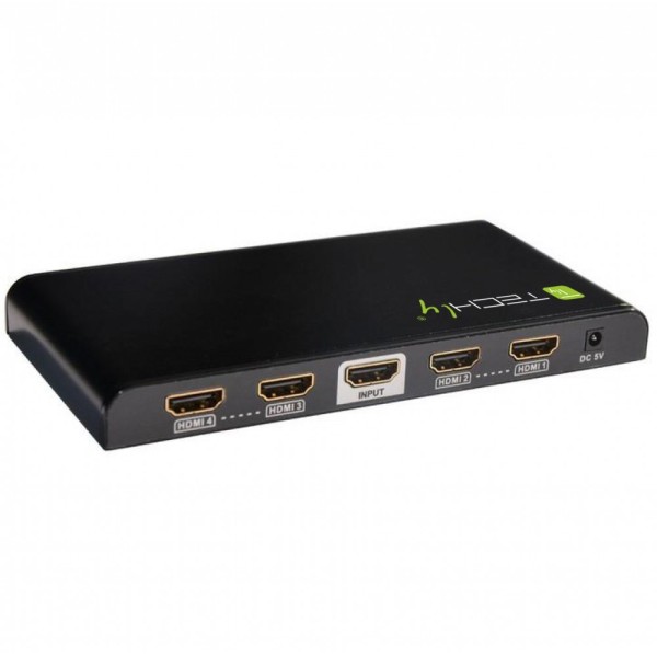 Techly Splitter HDMI 4 way 4K*2K ...