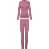 Bielizna damska VIKING Gasher Lady Set Merino roz. M różowa