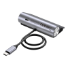 UNITEK HUB USB-C 2X USB-C 2X USB-A 5GBPS ALU