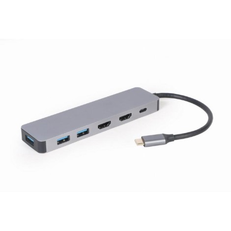 I/O ADAPTER USB-C TO HDMI/USB3/3IN1 A-CM-COMBO3-03 GEMBIRD