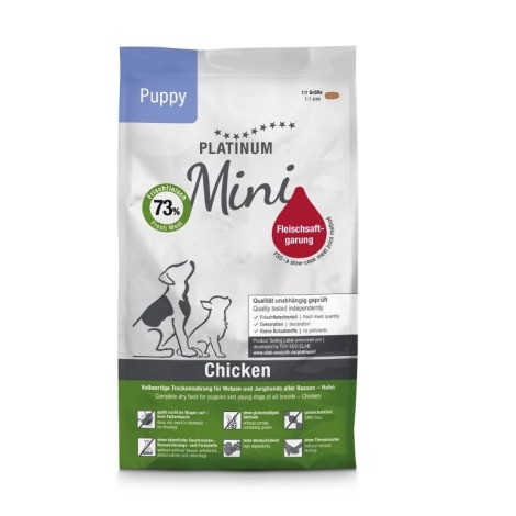 PLATINUM Puppy Chicken Mini - semi-moist dog food - 900g