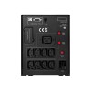CyberPower PR3000ELCDSL uninterruptible power supply (UPS) Line-Interactive 3 kVA 2700 W 9 AC outlet(s)