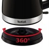TEFAL Kettle | KO150F30 Delfini Vision | Electric | 2400 W | 1.5 L | Plastic | 360° rotational base | Black/Stainless steel