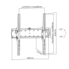 Gembird | Wall mount | WM-55T-02 | 32-55 