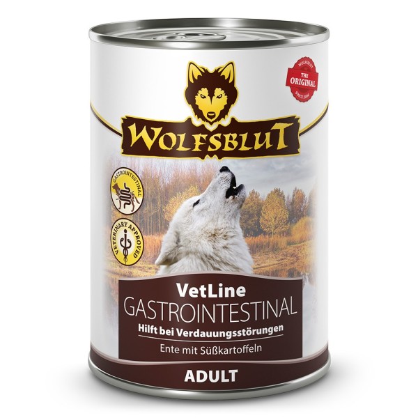 Wolfsblut VetLine Gastrointestinal Duck, Sweet Potato ...