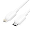 Kabel USB-C do Lightning 3A 480Mbps 1m biały