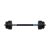 REBEL ACTIVE Adjustable bituminous dumbbell with connector 1x20kg