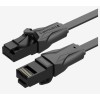 PATCH CABLE CAT.6 UTP/3M BLACK IBABI VENTION