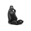 Next Level Racing | PU Leather and Suede | Reclining Seat | ERS4 Elite PU Leather & Suede Edition | Black