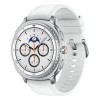 Samsung Galaxy Watch 8 Classic 3.3 cm (1.3") AMOLED 46 mm Digital 438 x 438 pixels Touchscreen Silver Wi-Fi GPS (satellite)