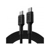 Green Cell KABGC29 USB cable USB 2.0 2 m USB C Black