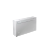 SOMI Networks | 6U, 19” Standard Installation Wall Cabinet | 6U-60/15SNC | Gray | Cable Entrances; Assembled | Depth: 15 cm