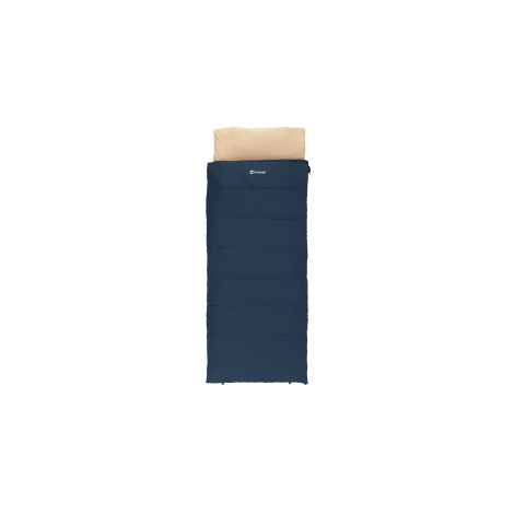 Outwell Contour Lux Deep Blue Sleeping Bag - Left zipper
