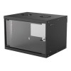 INT 19i Wallmount Cabinet 6U D:40cm blac