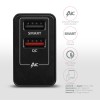 AXAGON ACU-QS24 QUICK and SMART Wall charger, 2x USB port QC3.0/AFC/FCP + 5V-1.2A, 24W